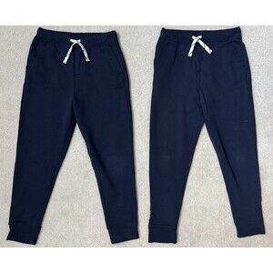 CrewCuts By JCrew Boys 8/9 Navy Jogger Pocket Pullon Sweatpants (2)